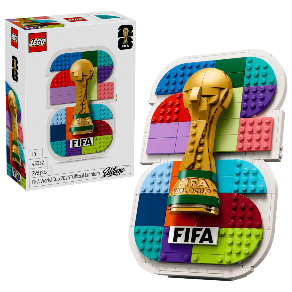 LEGO lansează o colecție impresionantă de fotbal: Messi, Ronaldo și trofeul FIFA World Cup 2026 în format brick-built