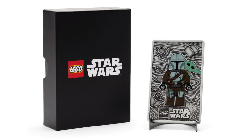 LEGO dezvăluie o recompensă exclusivă pentru fanii Star Wars: Cardul metalic The Mandalorian & Grogu