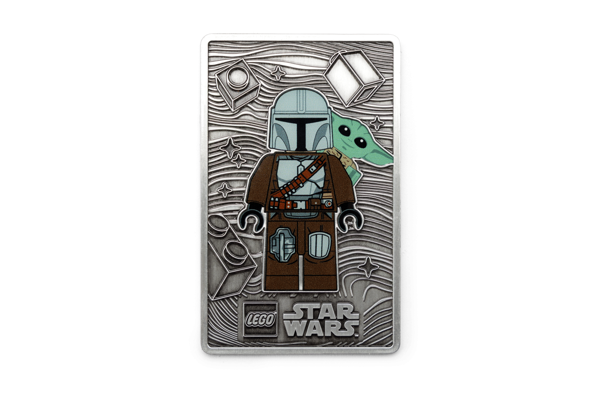 LEGO dezvăluie o recompensă exclusivă pentru fanii Star Wars: Cardul metalic The Mandalorian & Grogu
