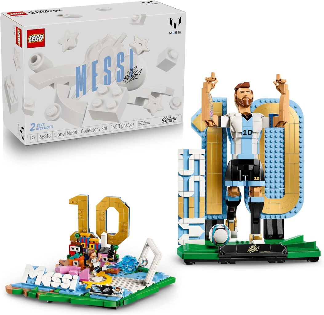 LEGO anunță Lionel Messi Collector’s Set: Un pachet special dedicat legendei fotbalului argentinian