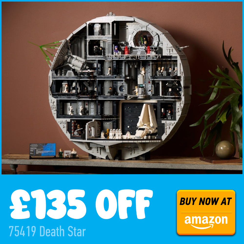 Ofertă specială de May the 4th: Reducere record pentru colosalul LEGO Star Wars UCS Death Star (75419)