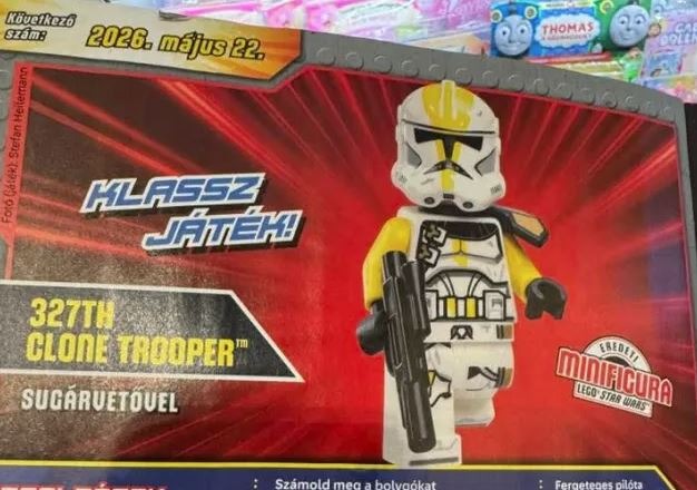 LEGO lansează o nouă oportunitate pentru colecționari: Un soldat de elită din 327th Star Corps vine cadou cu revista LEGO Star Wars