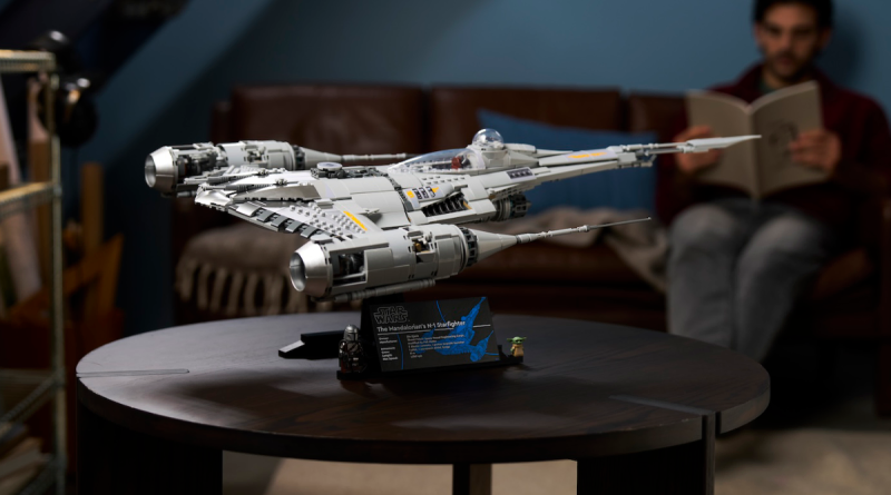 Detalii noi despre LEGO Star Wars 75442 The Mandalorian’s N-1 Starfighter: Strălucirea argintie vine cu un preț pe măsură