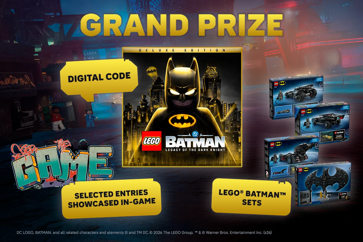 LEGO anunță o competiție epică pe LEGO Ideas: Proiectează noul Batmobile pentru viitorul joc video Batman