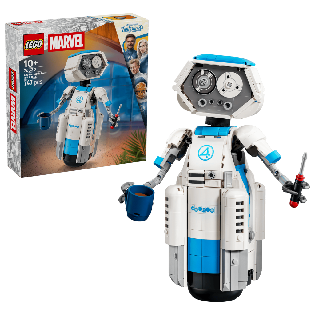 LEGO Marvel H.E.R.B.I.E. și viitorul designului: Cum ar putea noul robot al Celor Patru Fantastici să schimbe strategia LEGO Star Wars
