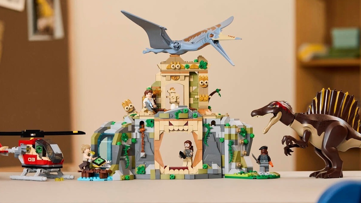 LEGO pregătește o schimbare majoră pentru Jurassic World în 2026: Spinosaurus și Mosasaurus își schimbă formatul
