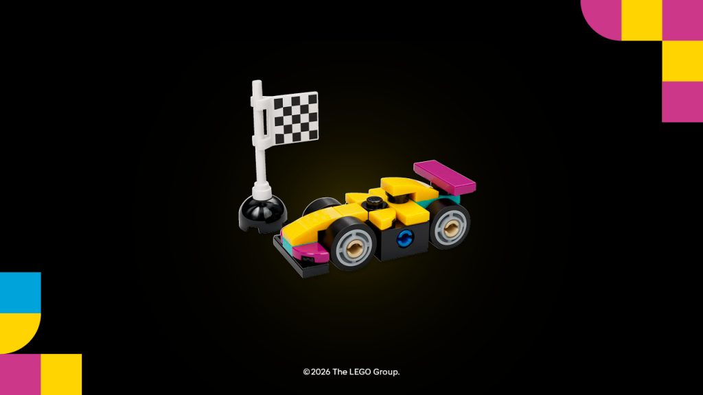 LEGO anunță evenimentul Make & Take pentru modelul F1 Academy Race Car