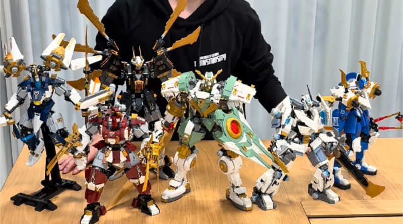 Primele imagini cu întreaga colecție LEGO NINJAGO Titan Mech: O armată colosală este acum completă