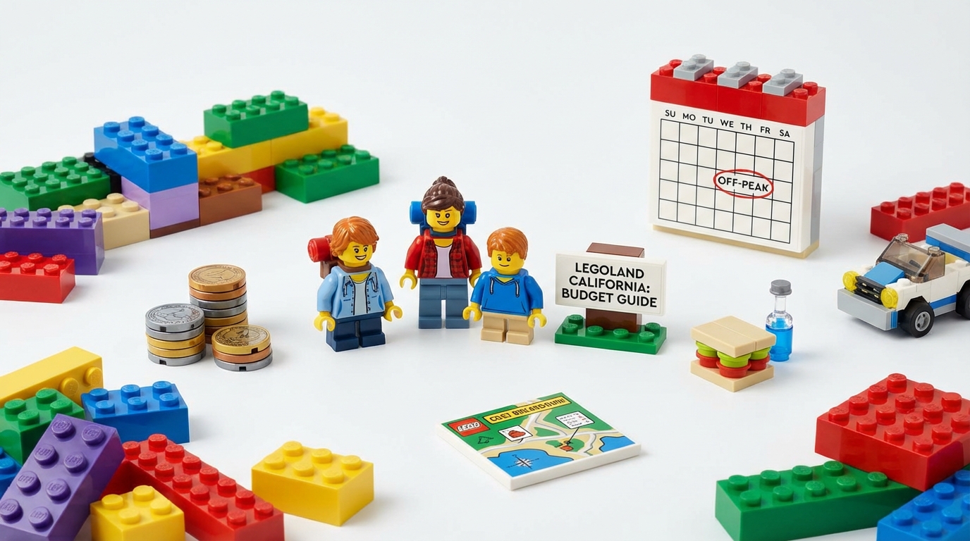 Ghid complet pentru o vacanță la LEGOLAND California: Cum să vizitezi celebrul parc cu un buget redus