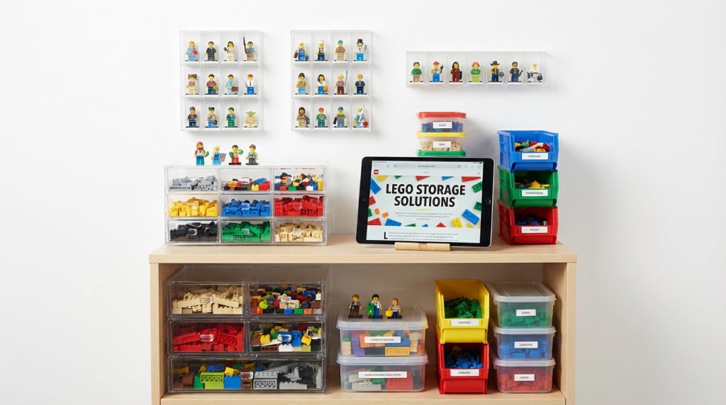 Ghidul complet pentru depozitarea LEGO în spații mici: Soluții ingenioase pentru apartamente și dormitoare