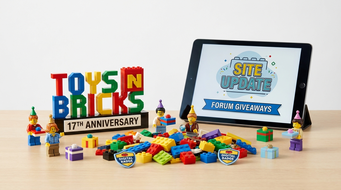 LEGO și 17 ani de pasiune: Sărbătorim o etapă istorică în comunitate cu premii și noutăți
