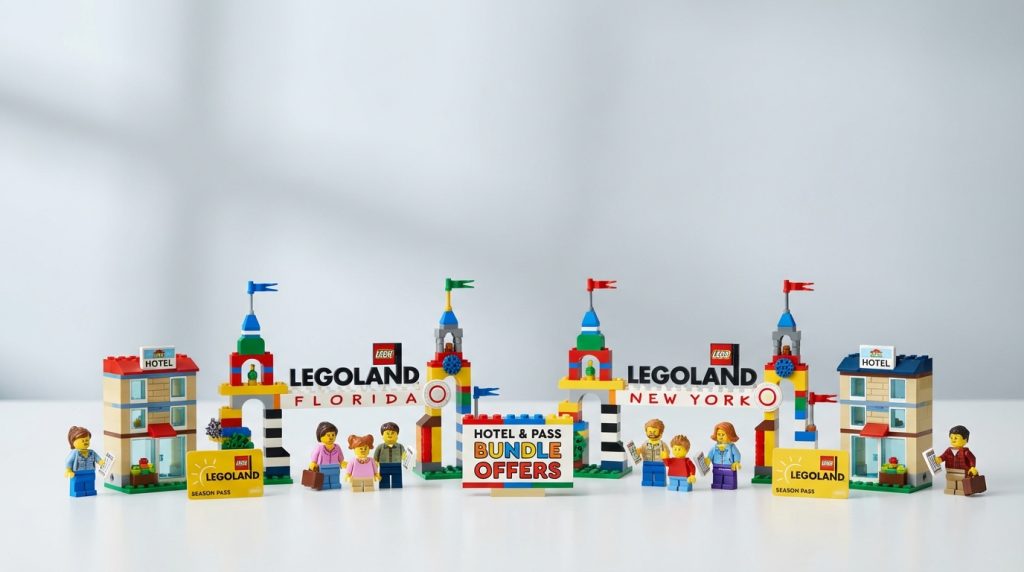 Ofertă specială: Pachete complete de vacanță la LEGOLAND Florida și New York pentru primăvara anului 2026