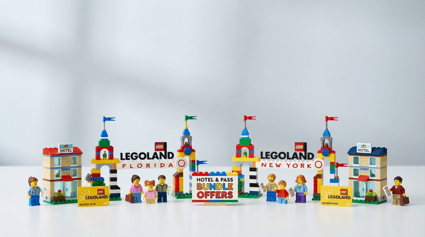 Ofertă specială: Pachete complete de vacanță la LEGOLAND Florida și New York pentru primăvara anului 2026