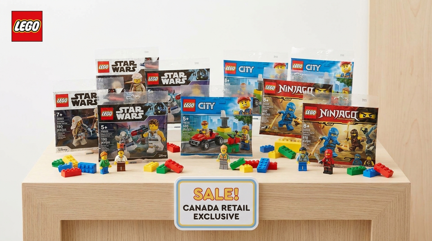 Ofertă specială pentru seturile LEGO polybag: Reduceri atractive în magazinele fizice