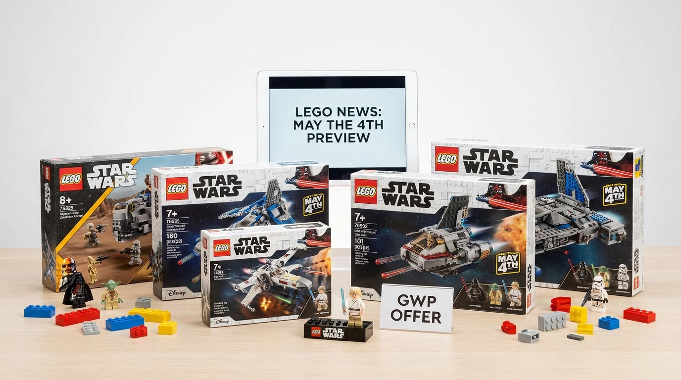 Pregătiri timpurii pentru May the 4th 2026: Primele detalii despre viitoarele promoții LEGO Star Wars