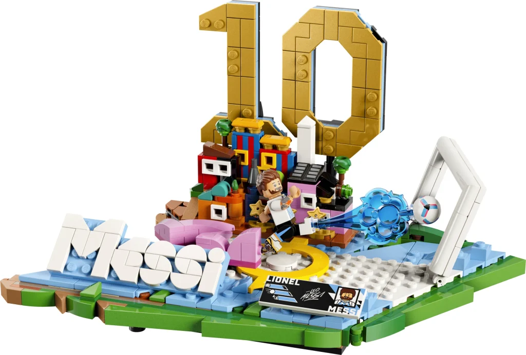 LEGO 43011 - LEGO 43011 Lionel Messi – Momente Marcante din Fotbal: O Construcție Legendară