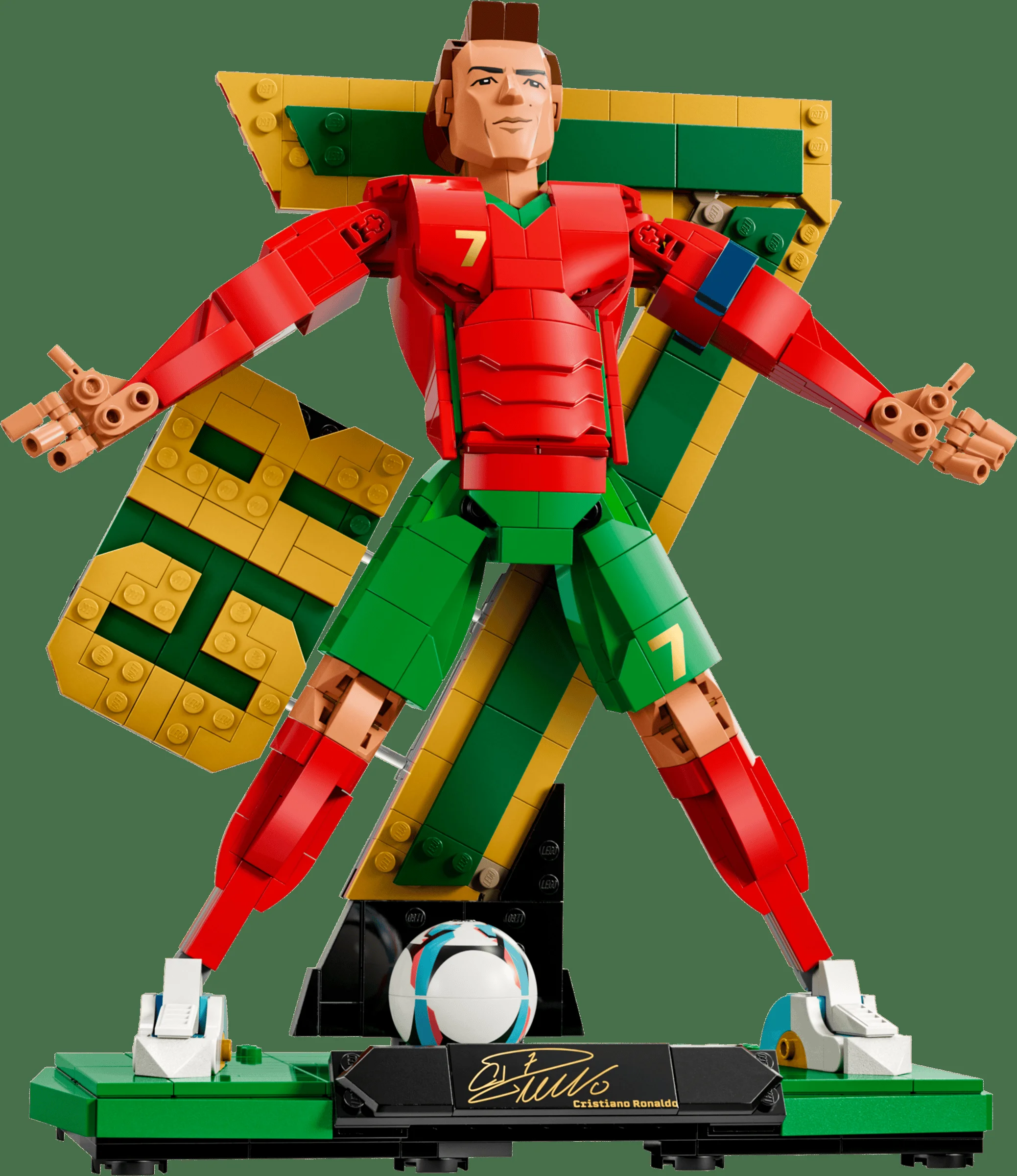 LEGO 43016 - LEGO 43016 Cristiano Ronaldo – Legendă a fotbalului: O prezentare detaliată a setului