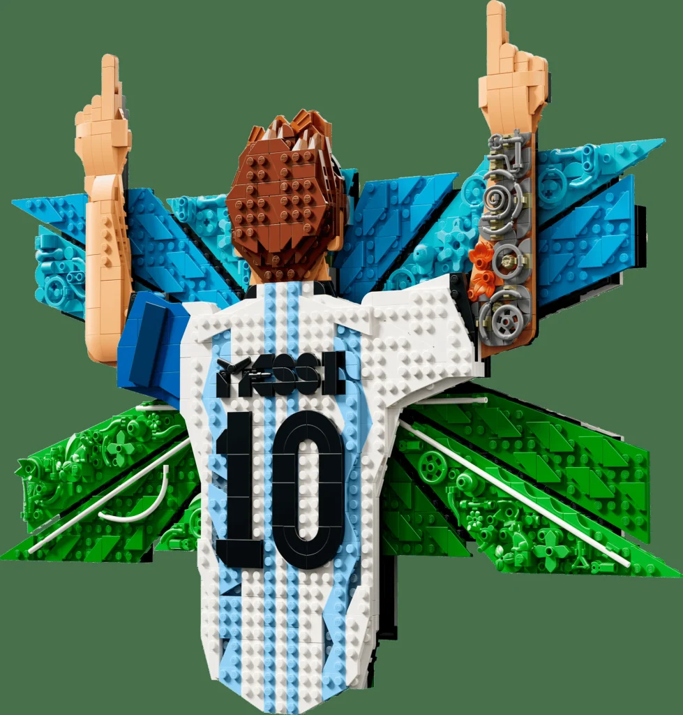 LEGO 43018 - Recenzie LEGO Editions 43018 Lionel Messi - Celebrare: Un tribut din cărămizi pentru o legendă