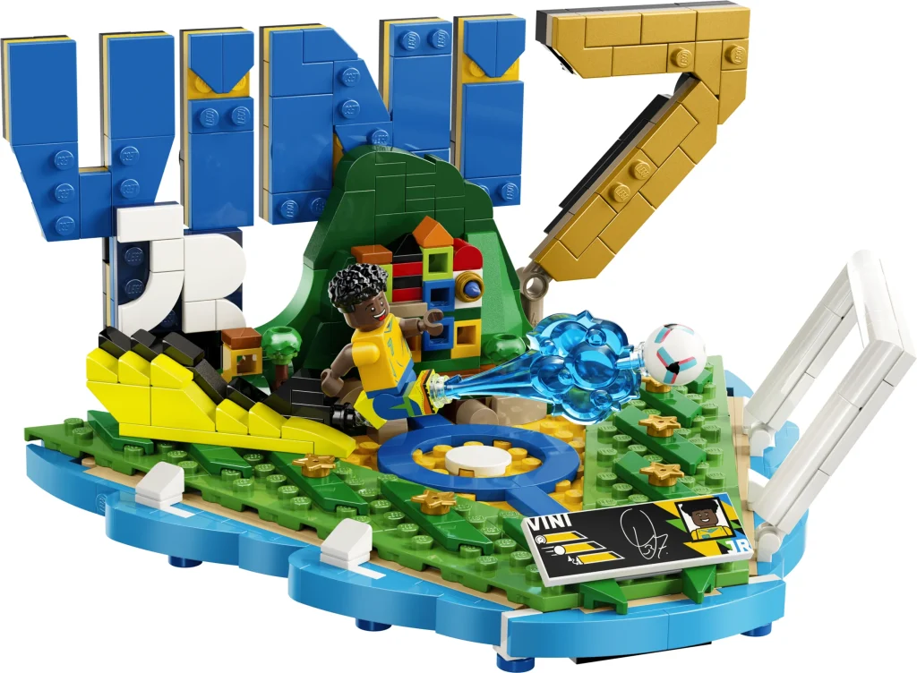 LEGO 43027 - LEGO® 43027 Vini Jr. – Momente Memorabile din Fotbal: O Prezentare Detaliată