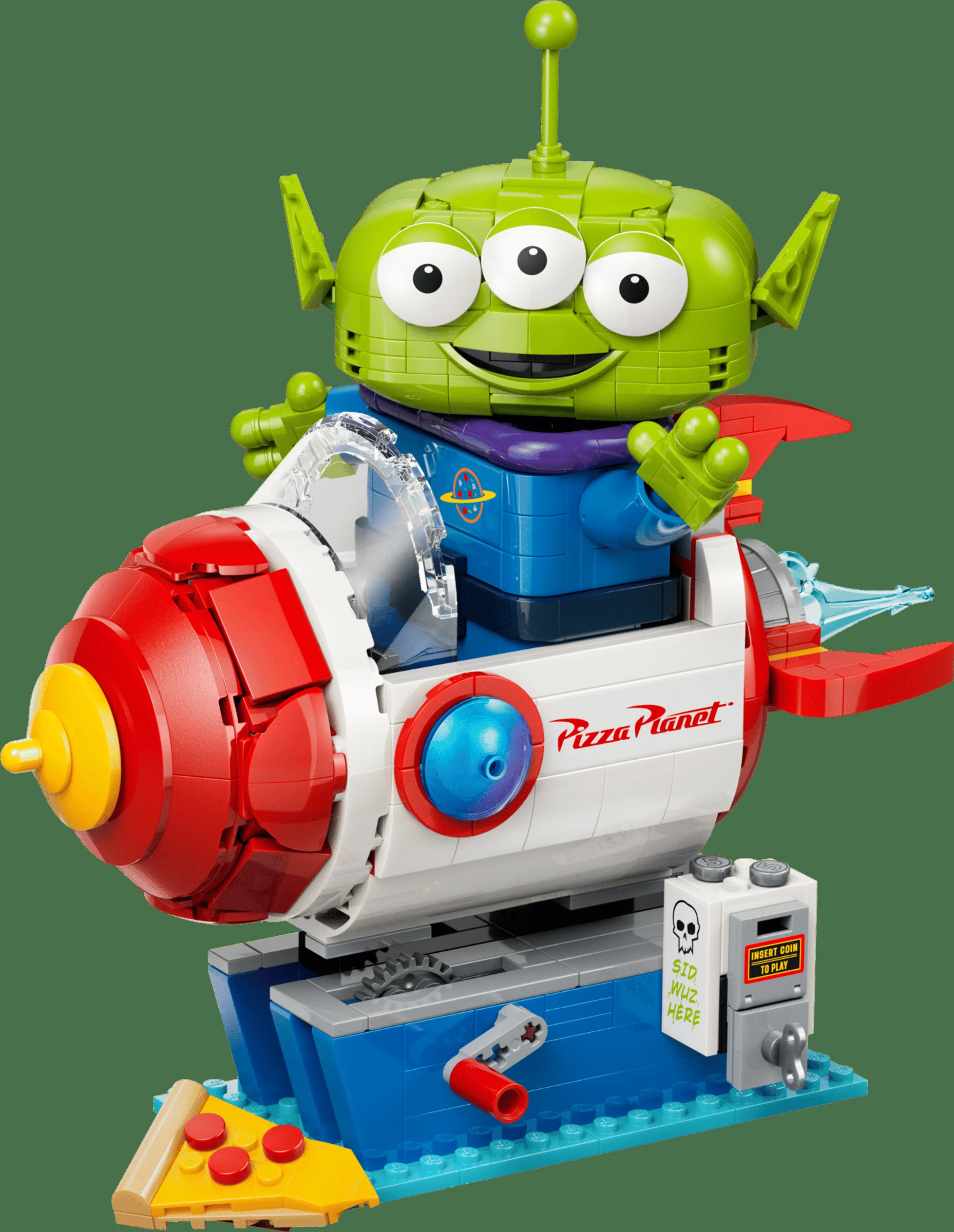 LEGO 43307 - Recenzie LEGO Disney 43307 Extraterestrul și racheta Pizza Planet: Ooooooh!