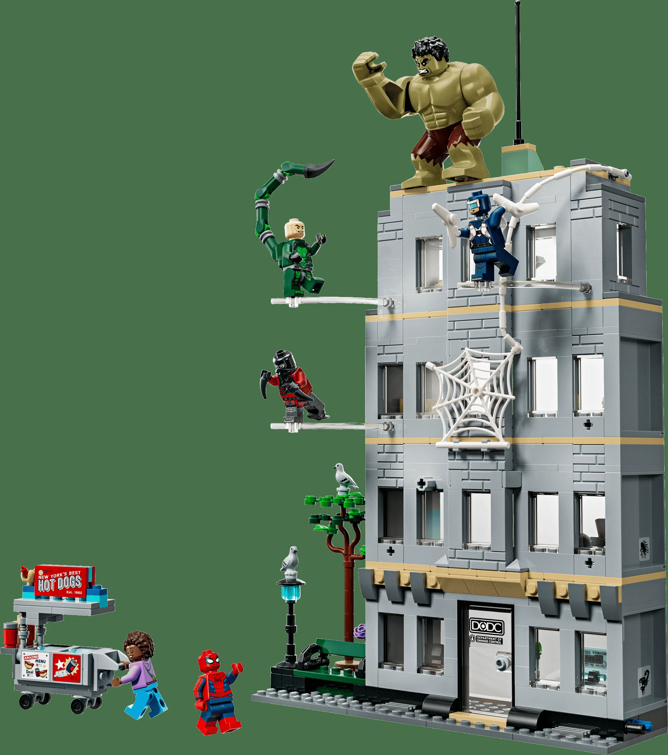 LEGO 76350 - Recenzie LEGO Marvel 76350: Confruntare epică între Spider-Man și Hulk