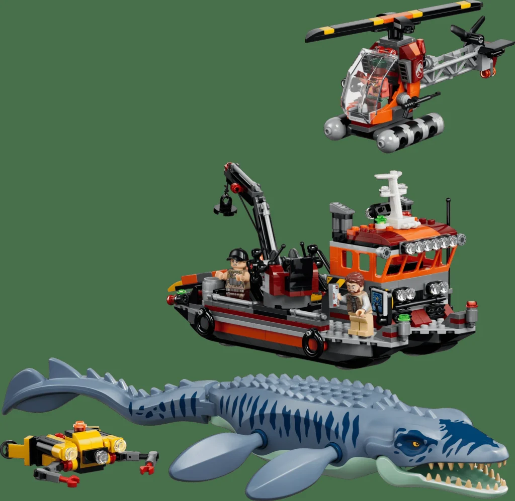 LEGO 77983 - LEGO 77983 Atacul cu barca al Mosasaurului: O analiză detaliată