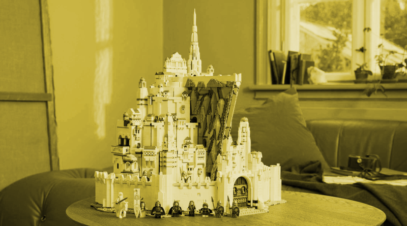 LEGO lansează spectaculosul set 11377 The Lord of the Rings: Minas Tirith – Între măreție vizuală și provocarea durabilității albului