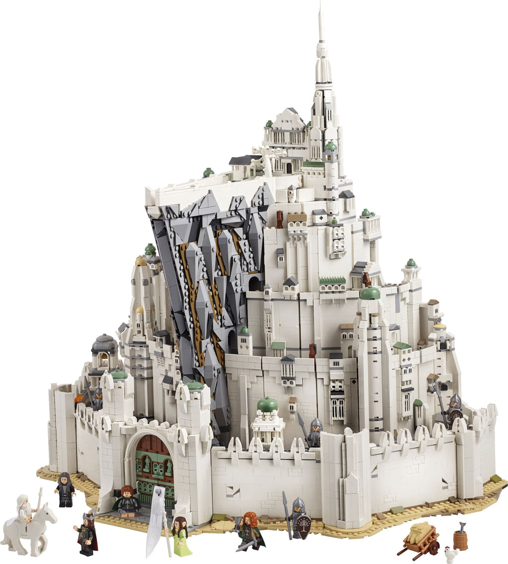 LEGO anunță oficial Minas Tirith (11377): Cea mai mare construcție din seria The Lord of the Rings vine cu peste 8.000 de piese