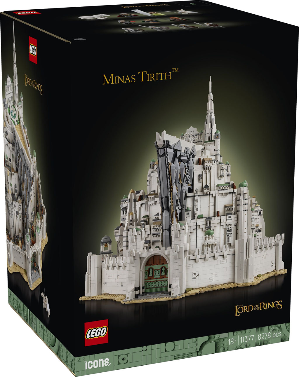 LEGO anunță oficial Minas Tirith (11377): Cea mai mare construcție din seria The Lord of the Rings vine cu peste 8.000 de piese