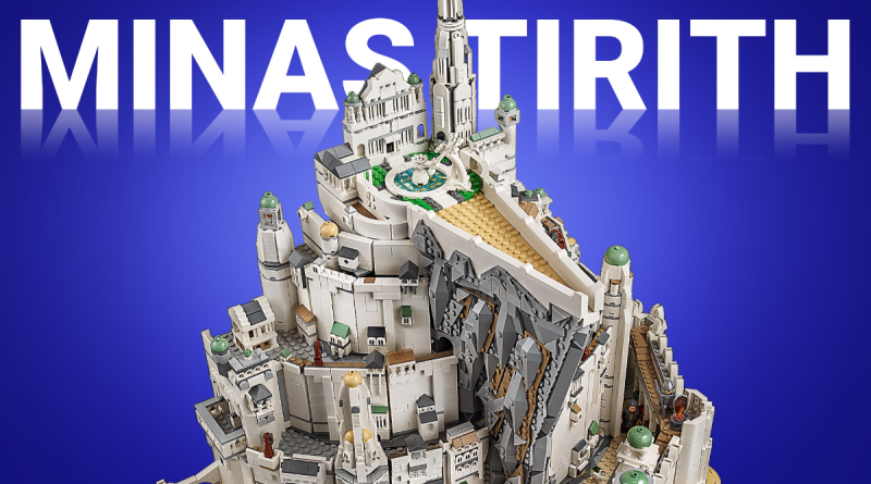 O legendă a Pământului de Mijloc prinde viață: Totul despre noul LEGO The Lord of the Rings: Minas Tirith (11377)