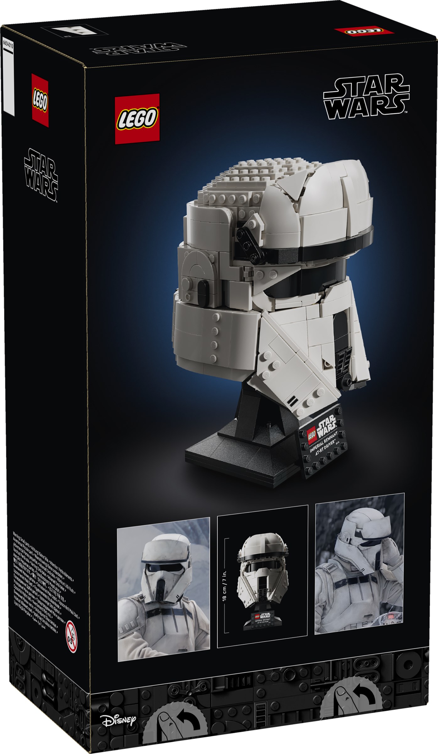 LEGO lansează noi piese de colecție Star Wars: Darth Vader la scară mare și casca AT-RT Driver