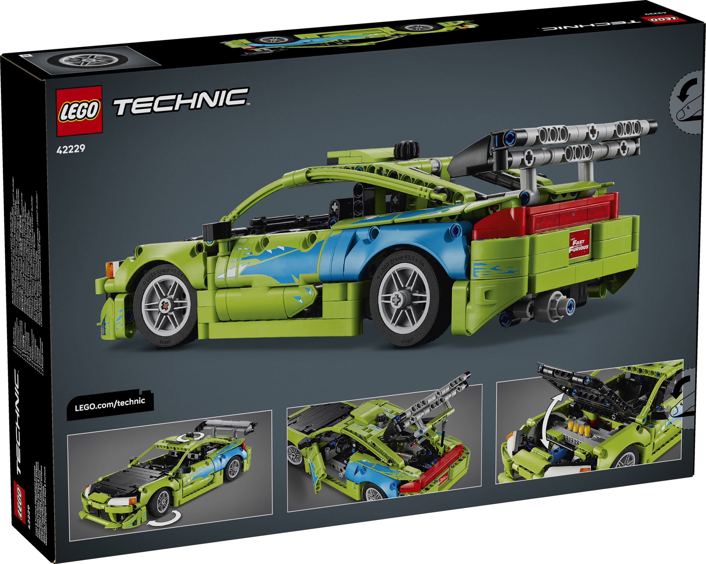 LEGO lansează patru noi seturi Technic spectaculoase: Revenirea sistemului pneumatic și noi bolizi din universul Fast & Furious