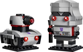 LEGO anunță debutul lui Megatron în colecția BrickHeadz: Detalii despre noul set 40924 Megatron Robot & Vehicle