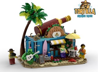 Detalii noi despre proiectul Tortilla Sunrise Tacos: O explozie de culoare în BrickLink Designer Program Seria 11