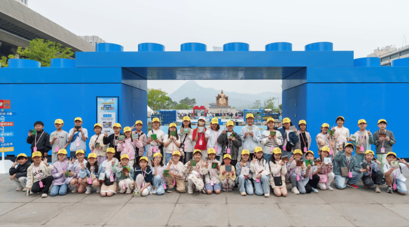 LEGO transformă Seulul într-un univers al jocului: 6 milioane de piese în Piața Gwanghwamun pentru debutul World Play Day 2026