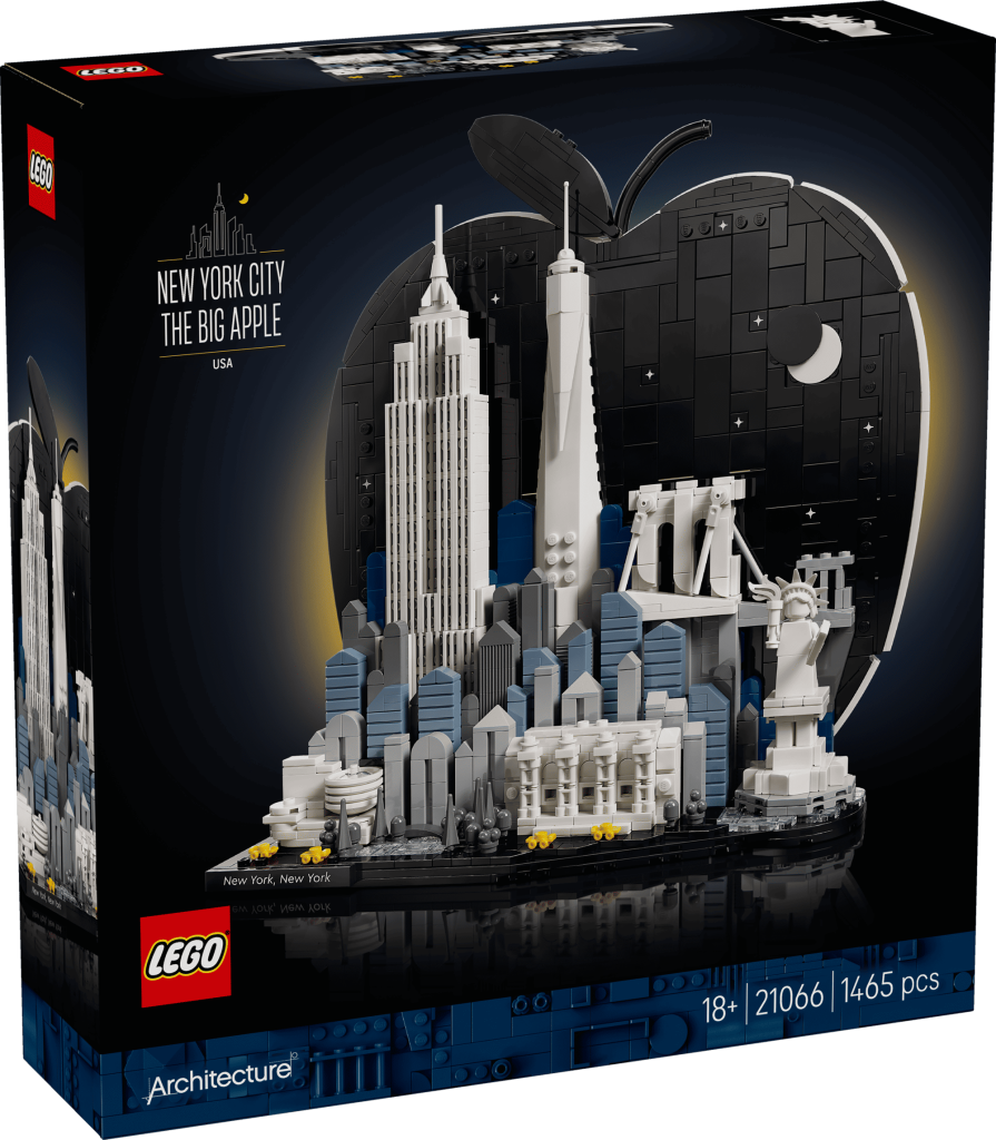 LEGO anunță 21066 New York City – The Big Apple: O abordare artistică și abstractă a metropolei americane
