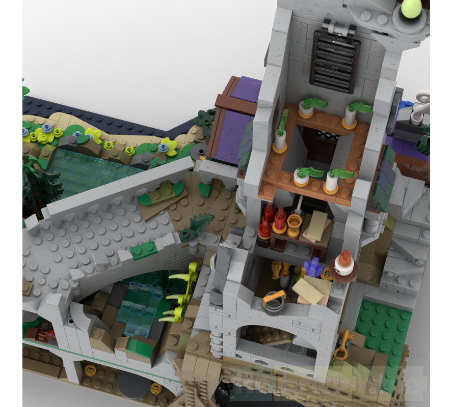 Transformă LEGO Ideas 21348 Dungeons & Dragons: Red Dragon’s Tale într-un turn de zaruri funcțional înainte de retragere