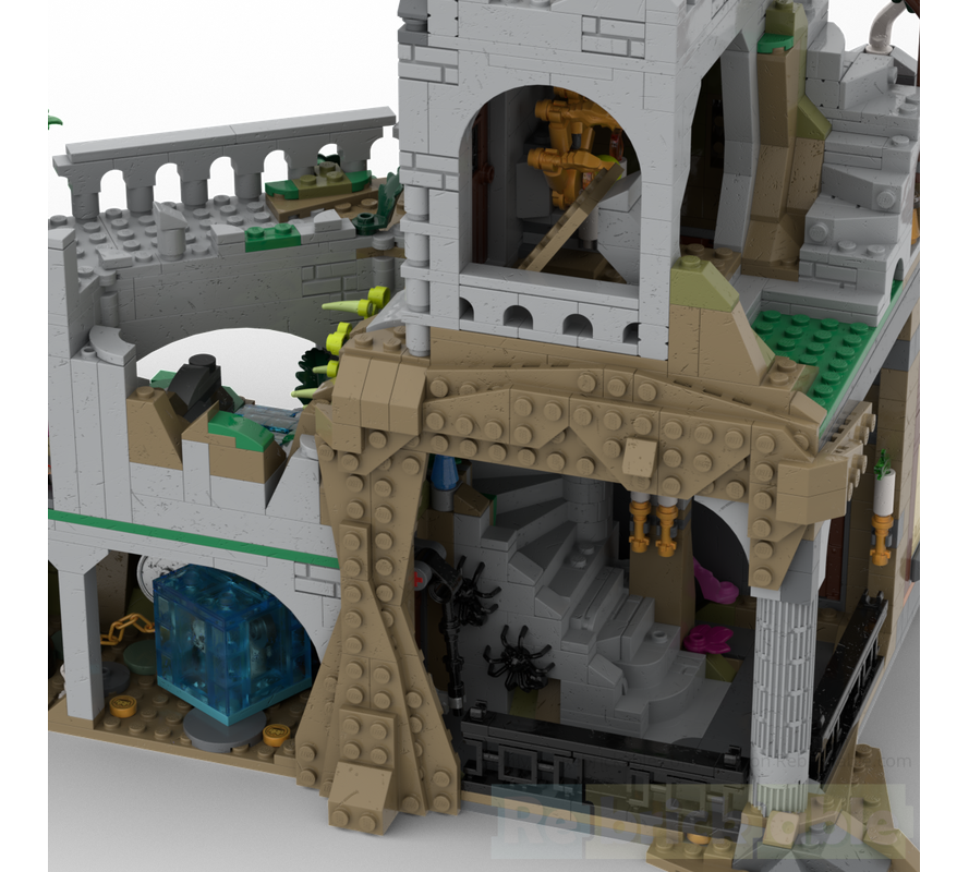 Transformă LEGO Ideas 21348 Dungeons & Dragons: Red Dragon’s Tale într-un turn de zaruri funcțional înainte de retragere