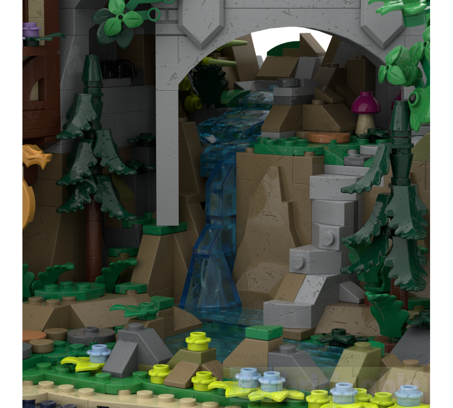 Transformă LEGO Ideas 21348 Dungeons & Dragons: Red Dragon’s Tale într-un turn de zaruri funcțional înainte de retragere