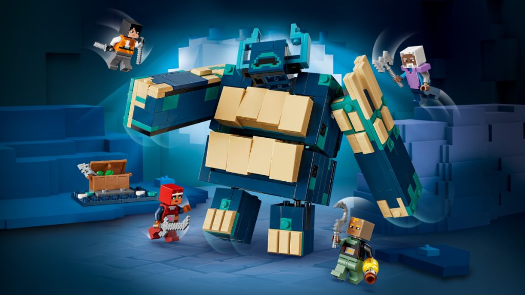 LEGO dezvăluie 21591 The Twisted Warden Battle: Primul set bazat pe noul joc Minecraft Dungeons II