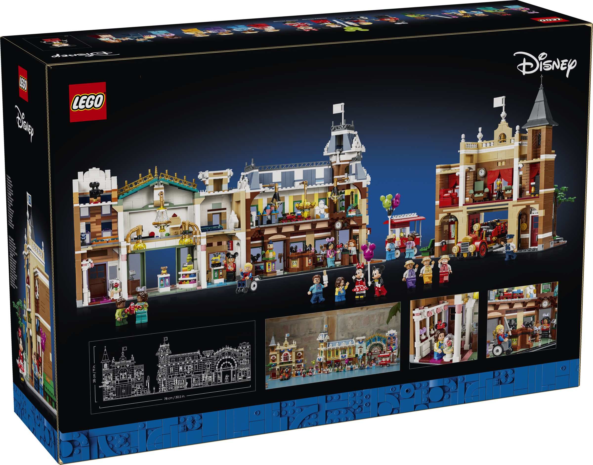 LEGO lansează spectaculosul set Main Street, U.S.A. – O călătorie magică în inima Disneyland pentru colecționari