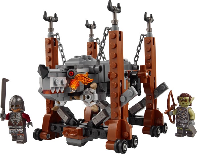 Setul LEGO 40893 Inimioare de Ziua Îndrăgostiților, două decorațiuni suspendate în culori roșu și roz.