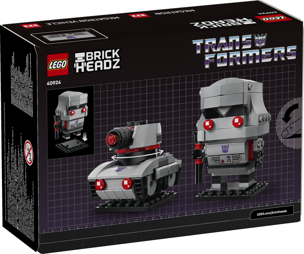 LEGO lansează noi seturi BrickHeadz în 2026: Megatron, Toy Story și Alice in Wonderland debutează spectaculos