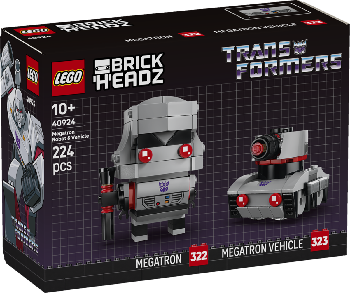 LEGO lansează noi seturi BrickHeadz în 2026: Megatron, Toy Story și Alice in Wonderland debutează spectaculos