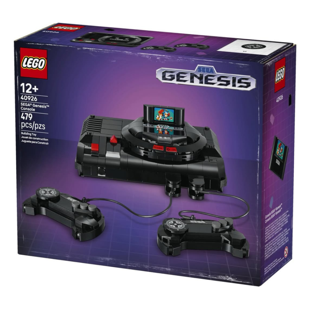 LEGO anunță 40926 SEGA Genesis Console: O călătorie nostalgică în era jocurilor pe 16 biți