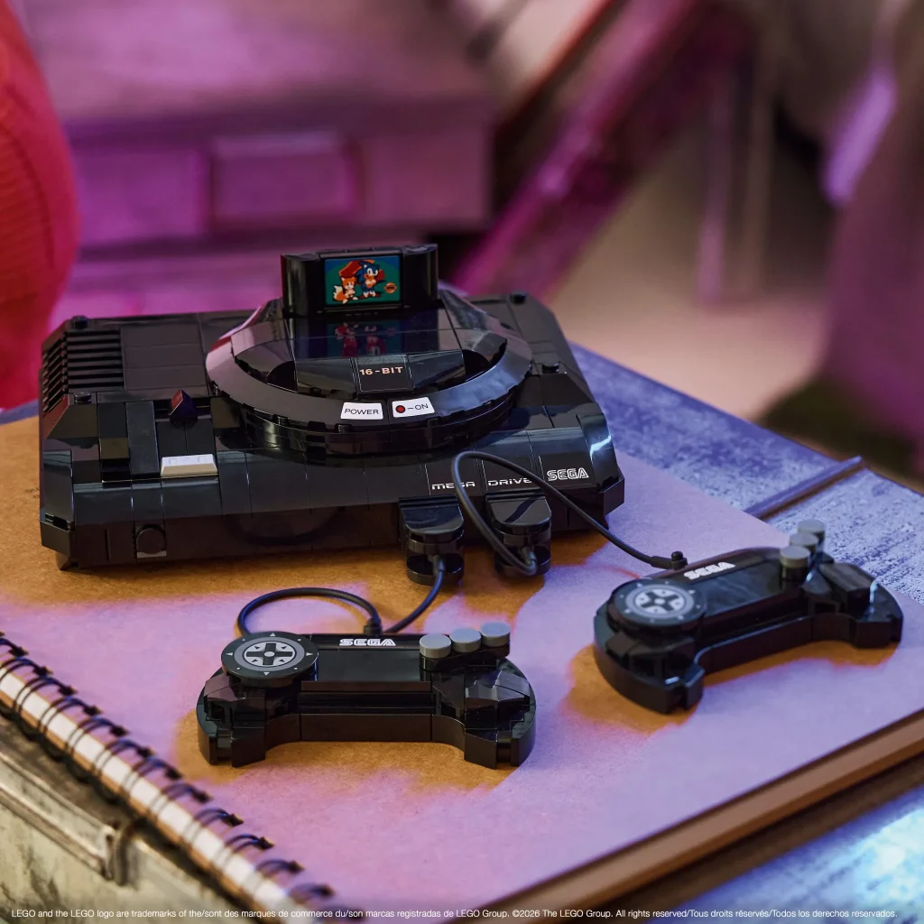 LEGO anunță 40926 SEGA Genesis Console: O călătorie nostalgică în era jocurilor pe 16 biți