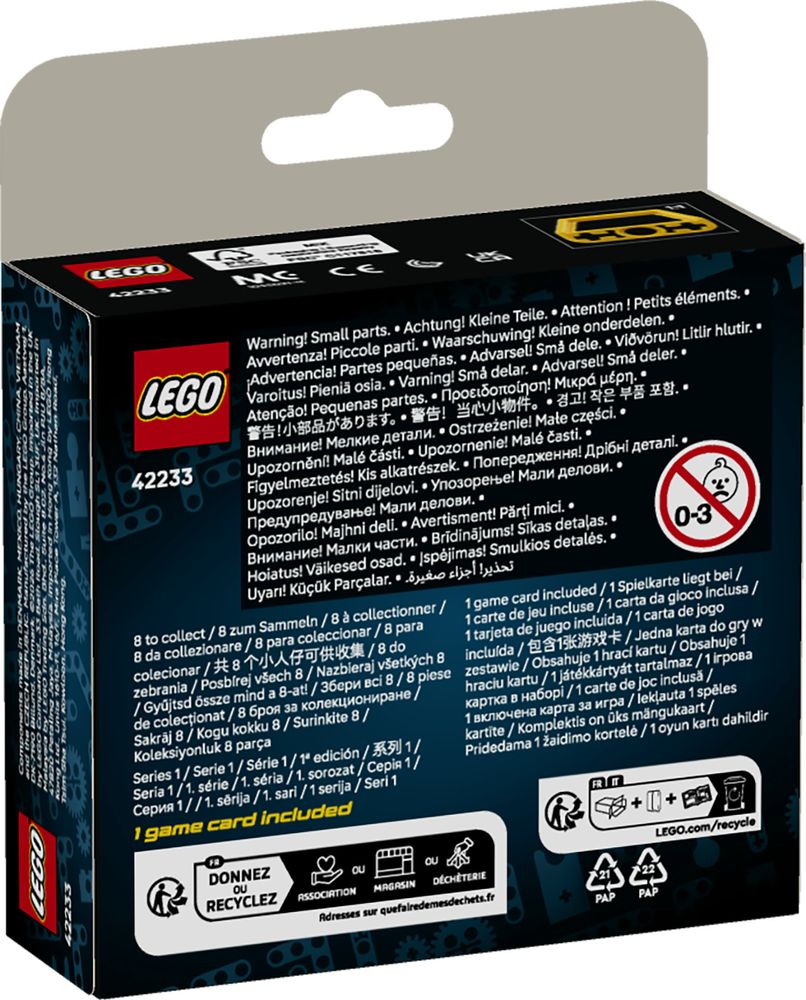 LEGO lansează prima serie de „blind boxes” pentru tema Technic: Mighty Machines Series 1 revoluționează modul de colecționare