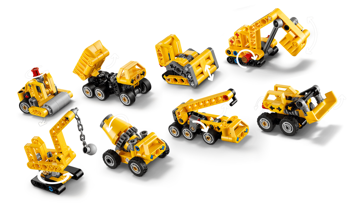 LEGO lansează prima serie de „blind boxes” pentru tema Technic: Mighty Machines Series 1 revoluționează modul de colecționare