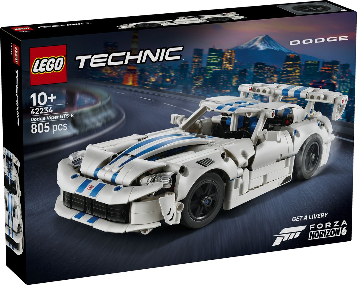 LEGO anunță noutățile Technic pentru 2026: Colaborări cu Forza Horizon 6, un nou Batmobile Tumbler RC și prima serie blind-box