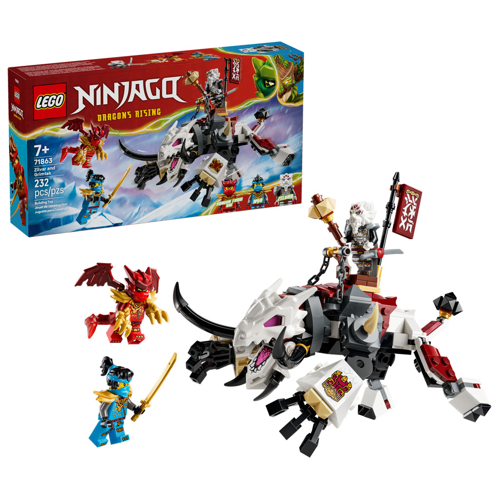 Primele imagini oficiale cu valul LEGO Ninjago din vara anului 2026: Dragoni colosali și noi mech-uri impresionante